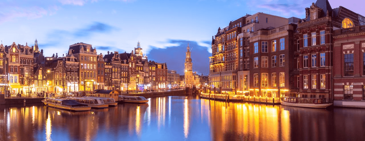 Amsterdam canals and architecture